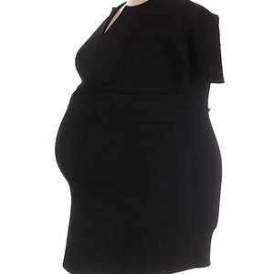 Isabella Oliver Maternity black Short Sleeve dress